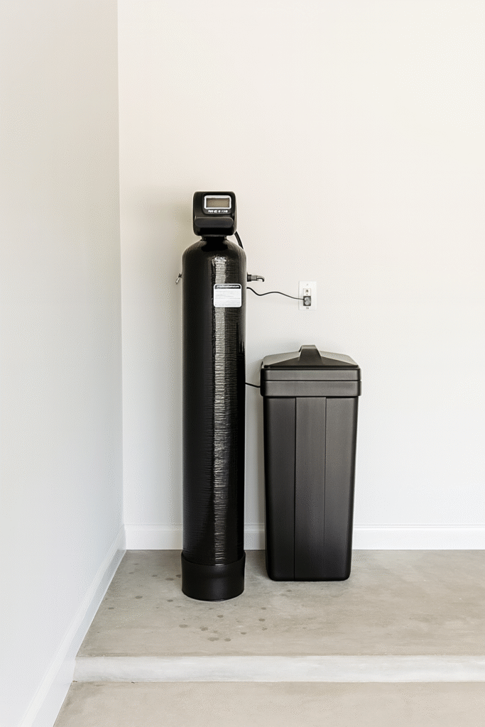 Whole-home water filtration system installed in a Texas home